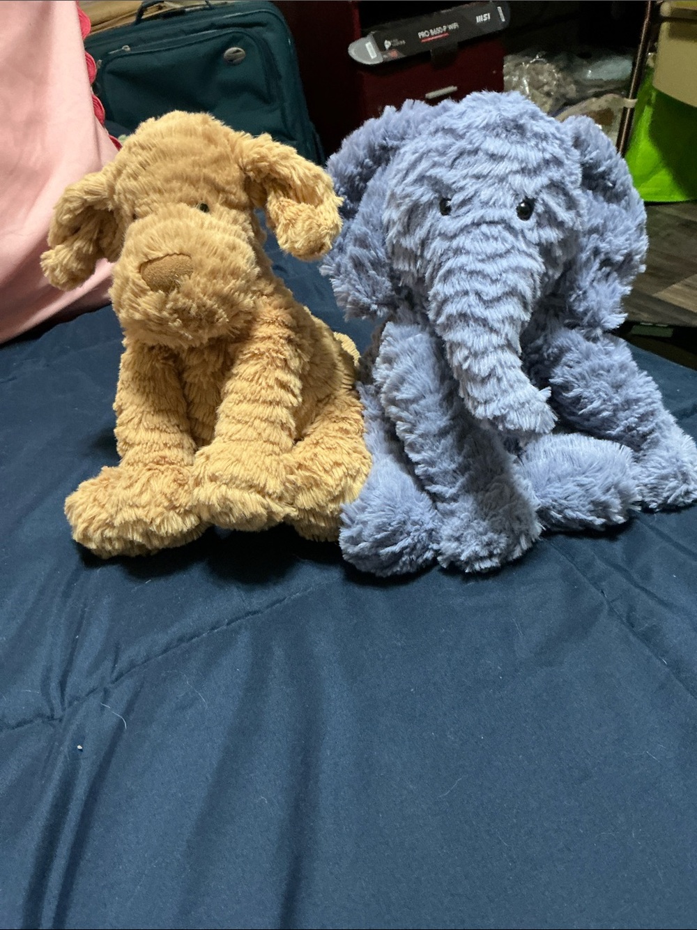 Lot of 2 jellycat fuddlewuddles, pre loved